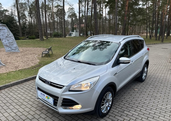 Ford Kuga cena 48999 przebieg: 197291, rok produkcji 2014 z Zduny małe 781